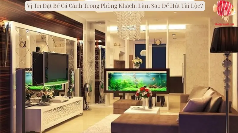 Vị Trí Đặt Bể Cá Cảnh Trong Phòng Khách: Làm Sao Để Hút Tài Lộc?